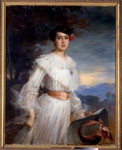 صورة مادلين ريكلس. اللوحة التي رسمها إرنست بوردس (1852-1914) بواسطة إرنست بورديس