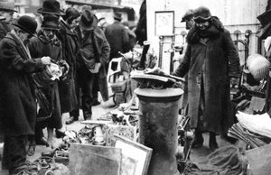 معرض الحديد القديم في بوليفارد ريتشارد لينوار ، باريس ، 1931.