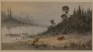 مناظر طبيعية ، 1871 بواسطة إرنست هنري جريسيت