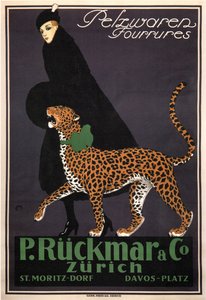 منتجات الفراء P. Rückmar & Co، c. 1910