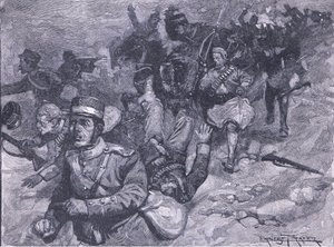رحلة الإغريق في لاريسا ، توضيح من تاريخ كاسيلز إنجلترا ، 1900s بواسطة إرنست براتر