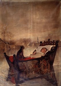 الهولندية  دي أوفرسترومينج الفيضانات بواسطة إرنست سلينجينير