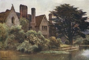 Brinsop Manor (لون ليثو) بواسطة إرنست ويليام هاسلهوست