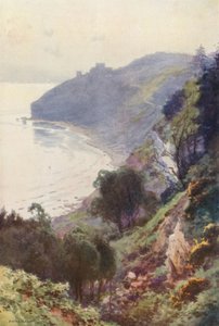 Durlston Bay ، Swanage (أعضاء اللون) بواسطة إرنست ويليام هاسلهوست