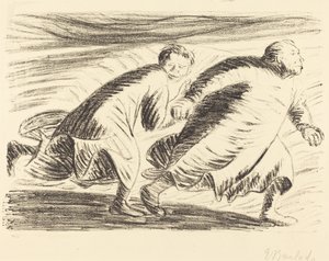 الهاربون ، 1916-1917. بواسطة إرنست بارلاخ