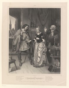 رجل يطلب يد امرأة Goldschmieds Töchterlein (العنوان على الكائن) ابنة الصائغ (عنوان المسلسل) بواسطة إرنست فريدريش أولديرمان