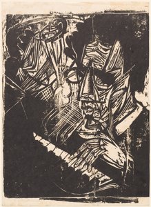 الملحن كليمبيرر ، 1916. بواسطة إرنست لودفيج كيرشنر