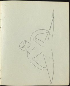 صفحة الراقصين وفناني الأداء من كراسة الرسم ، ج. 1911. بواسطة إرنست لودفيج كيرشنر