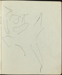 صفحة الراقصين وفناني الأداء من كراسة الرسم ، ج. 1911. بواسطة إرنست لودفيج كيرشنر