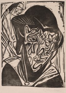 امرأة ذات حجاب ، 1915.