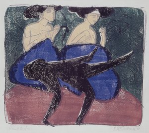 كيك ووك. 1911 بواسطة إرنست لودفيج كيرشنر