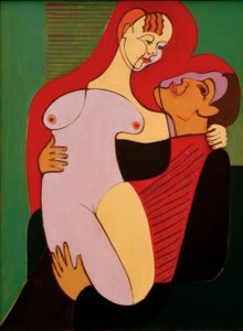 عشاق كبير (زوجين Hembus) بواسطة إرنست لودفيج كيرشنر