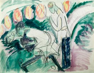 Pantomime III بواسطة إرنست لودفيج كيرشنر