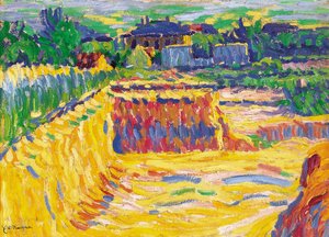 حفرة الطفال ، ج. 1906 بواسطة إرنست لودفيج كيرشنر