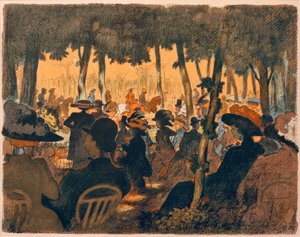 الناس في الحديقة بواسطة إرنست ماتيس