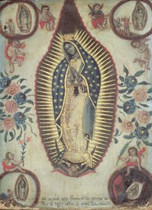 عذراء غوادالوبي ، 1824 بواسطة Escamilla Isidro