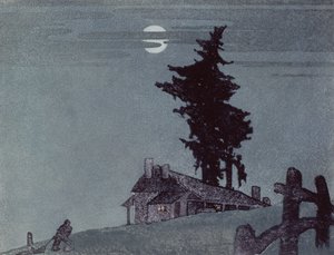 The Homestead، 1937 (لينوكوت) بواسطة Ethleen Palmer