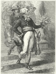 Maximilien Robespierre في يوم مهرجان الكائن الأسمى بواسطة إتيان (بعد) رونجات