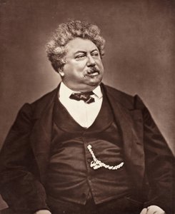 الكسندر دوماس الروائي والكاتب المسرحي الفرنسي ، 1802-1870 ، ج. 1876. بواسطة إتيان كارات