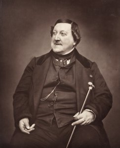 جيواتشينو أنطونيو روسيني الملحن الإيطالي ، 1792-1868 ، 1862. بواسطة إتيان كارات