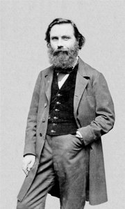 بورتريه للكاتب والصحفي الفرنسي أوجين غارسين (1830-1909).