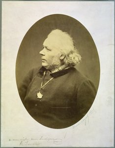 صورة لهونور دومير (1808-79) 1861 (طبعة زلال) بواسطة إتيان كارات
