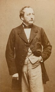 صورة لعازف البيانو والملحن سيغيسموند تالبرج 1812-1871 ، حوالي 1860. بواسطة إتيان كارات