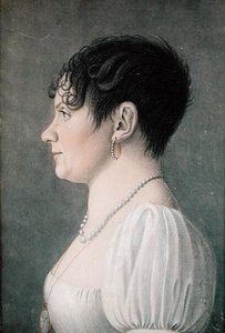 صورة لفتاة صغيرة ، حوالي عام 1810 (باستيل على ورق) بواسطة إتيان الترجي بوشاردي