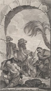 مصلى اللقطاء في باريس: جناح المجوس: سائقي الجمال وحاملوه ... ، 1756.