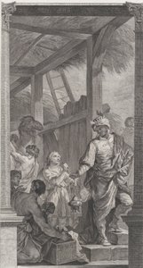 كنيسة اللقطاء في باريس: جناح Le Roi mage Balthazar et sa 1752.