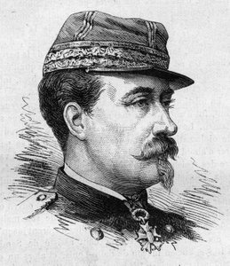 بقلم الجنرال جان بابتيست ماري إدوارد كامبينون (1819-1890) ، جندي وسياسي فرنسي. نقش بوكور في "" Le Monde Illustré "" رقم 1287 بتاريخ 26 نوفمبر