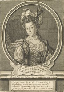 صورة مادلين دي سكودري 1607-1701 ، ج. 1710.