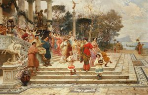 عيد نبتون. لا فيتي دي نبتون (زيت على قماش)