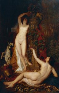 اثنين من Bacchantes بواسطة يوجين فيليكس