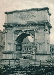 قوس تيتوس ، روما ، إيطاليا ، 1927 بواسطة يوجين بوبيل