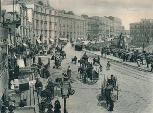 بورجو سانتا لوسيا ، نابولي ، إيطاليا ، 1927 بواسطة يوجين بوبيل