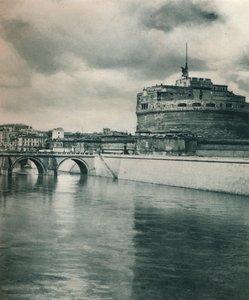 قلعة سانت أنجيلو ، روما ، إيطاليا ، 1927 بواسطة يوجين بوبيل