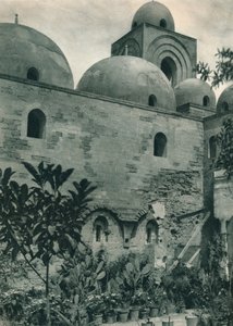 كنيسة سان جيوفاني ديجلي إريميتي ، باليرمو ، صقلية ، إيطاليا ، 1927. بواسطة يوجين بوبيل