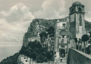 كنيسة على الشاطئ ، كابري ، إيطاليا ، 1927 بواسطة يوجين بوبيل