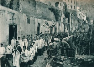 موكب ، كابري ، إيطاليا ، 1927 بواسطة يوجين بوبيل