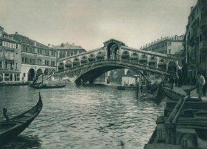جسر ريالتو ، البندقية ، إيطاليا ، 1927 بواسطة يوجين بوبيل
