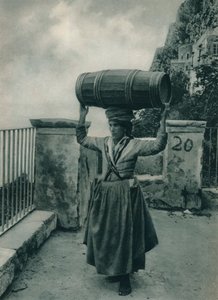حامل الماء ، كابري ، إيطاليا ، 1927 بواسطة يوجين بوبيل