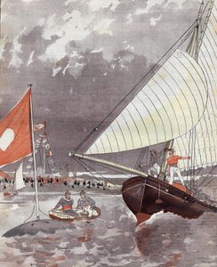 المقاطعات في لوهافر في عام 1892 ، استنادًا إلى لعبة السيد كوربون المائية. بواسطة يوجين (بعد) كوربوين