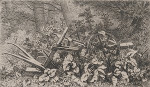 محراث نباتات الأرقطيون ، 1858. بواسطة يوجين بليري