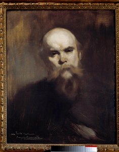 صورة للشاعر الفرنسي بول فيرلين (1844-1896) لوحة بواسطة يوجين كاريير (1849-1906) 1891 صن. 0.61 × 0.51 م. باريس ، متحف أورسيه بواسطة يوجين كاريير