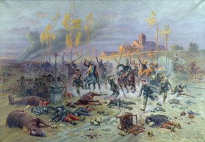 تهمة الجنود الفرنسيين في معركة المارن ، 8 أو 9 سبتمبر 1914 ، 1915