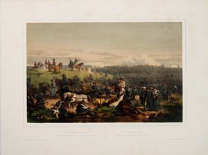 20 سبتمبر 1854. تراجع الجيش الروسي بعد معركة ألما ، 1855.