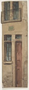 تصميم لمجموعة مسرح في أوبرا ، باريس ، 1830-90.
