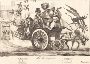رفع الرقابة ، ج. 1821. المؤلفون: يوجين ديلاكروا ، تشارلز إتيان بيير موت. بواسطة يوجين ديلاكروا ، تشارلز إتيان بيير موت