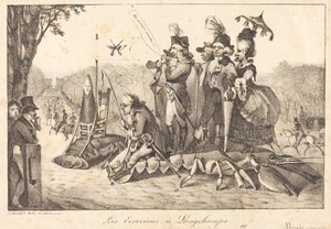 جراد البحر في Longchamps ، 1822. المؤلفون: يوجين ديلاكروا ، تشارلز إتيان بيير موت. بواسطة يوجين ديلاكروا ، تشارلز إتيان بيير موت